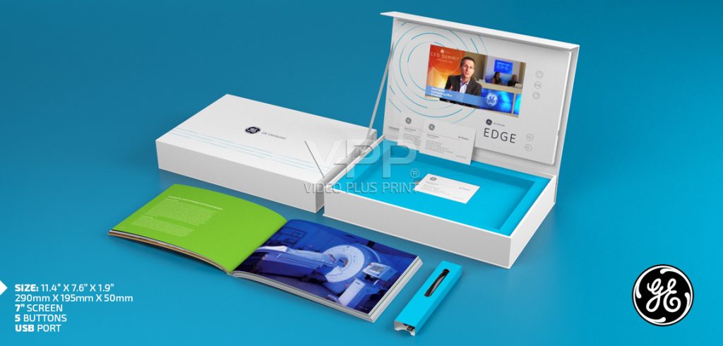 Video Presentation Boxes, Video Packaging, Video Boxes, Video Box, Video LCD screen in a box.