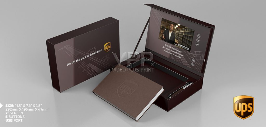 Video Presentation Boxes, Video Packaging, Video Boxes, Video Box, Video LCD screen in a box.