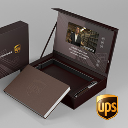 Video Presentation Boxes, Video Packaging, Video Boxes, Video Box, Video LCD screen in a box.