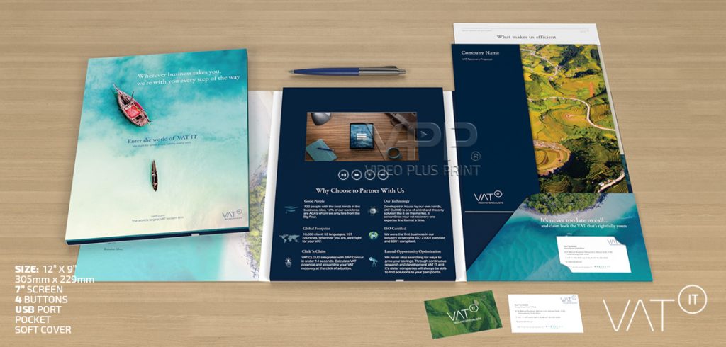 Video Folder for Personalized Product Demos