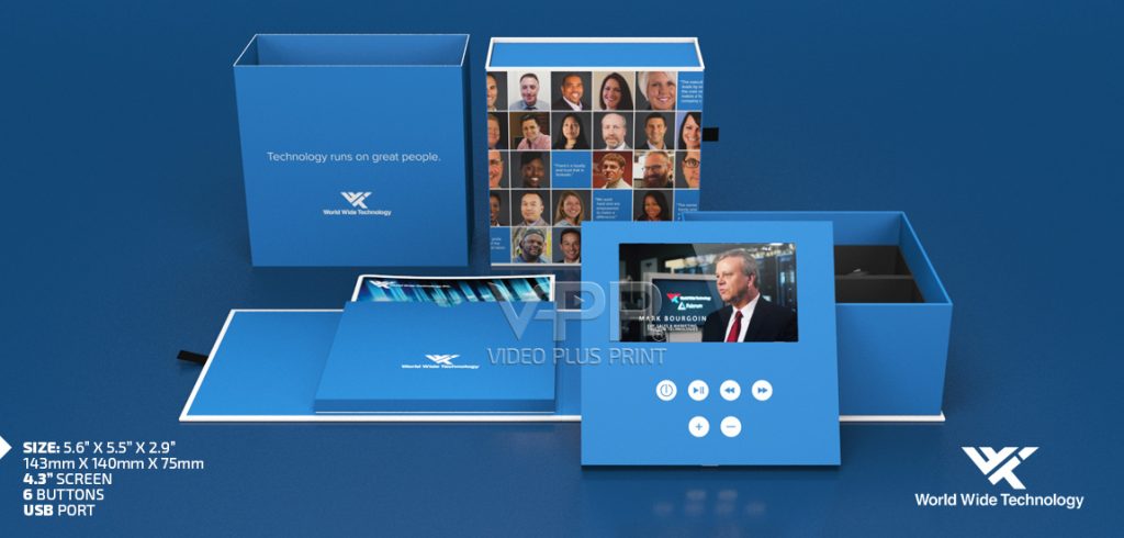 Video Presentation Boxes, Video Packaging, Video Boxes, Video Box, Video LCD screen in a box.