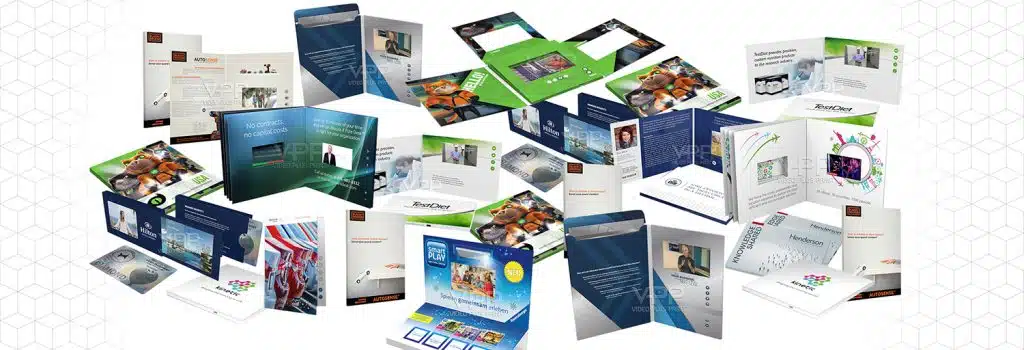 video in print, Video Brochure, Video Brochures, TheVideoCards, Video in a brochure, video-brochure.