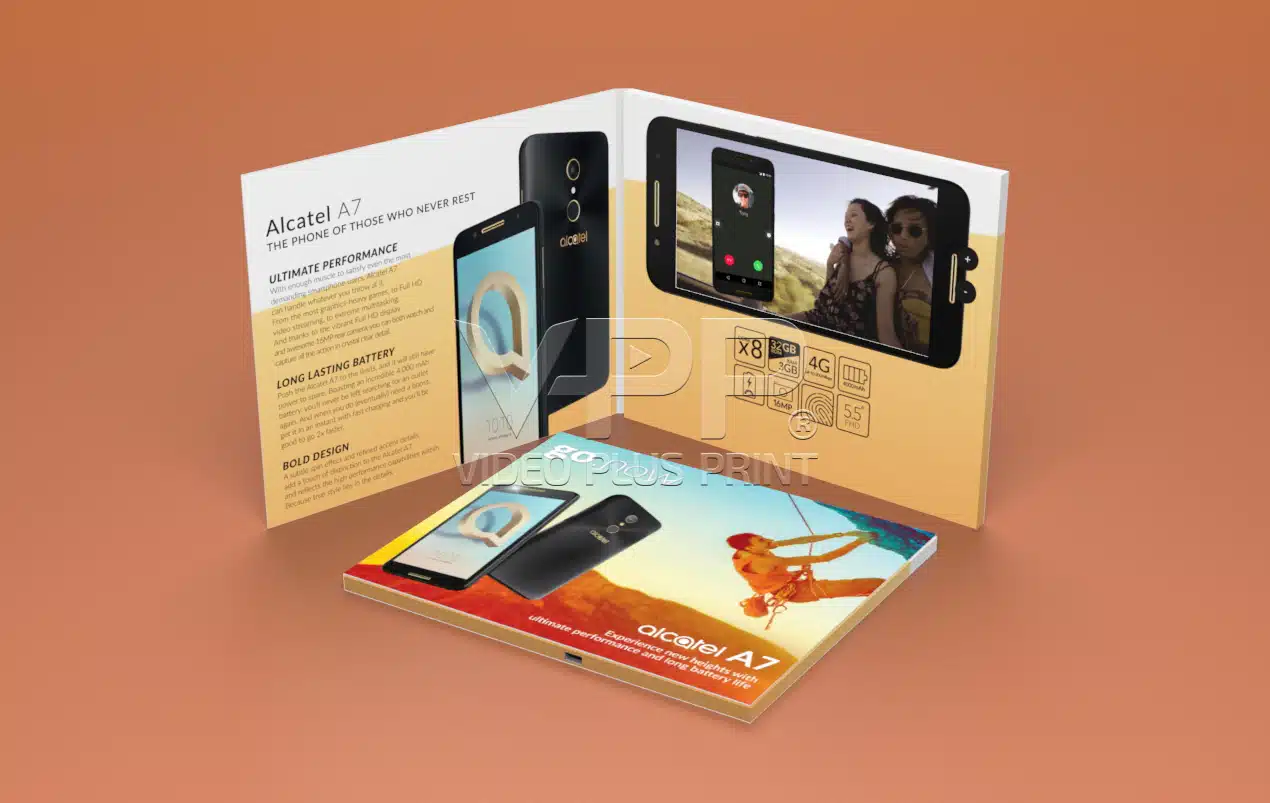 Corporate Video Brochures used in sales kits