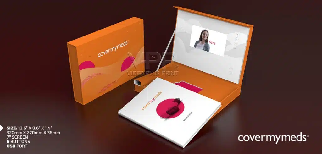 Luxury Video Packaging with embedded HD screen