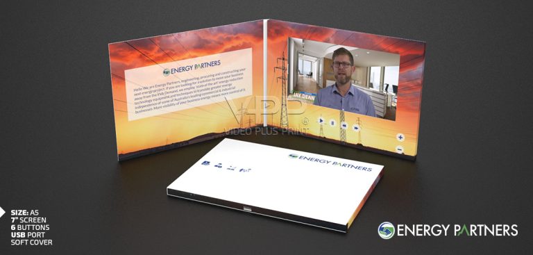 Video Brochure with elegant design for branding.