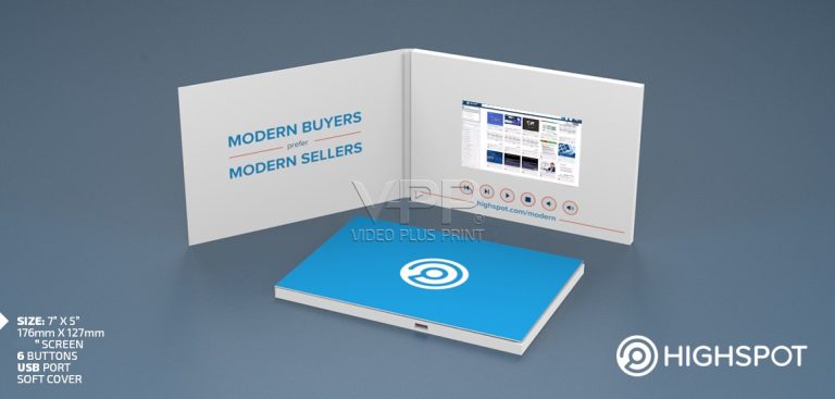 Custom Video Brochure with personalized video message.