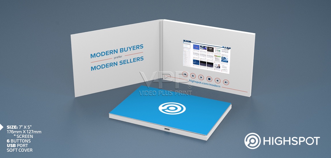 Custom Video Brochure with personalized video message.